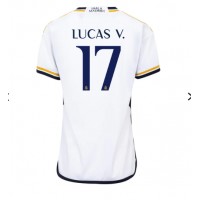 Real Madrid Lucas Vazquez #17 Kotipaita Naiset 2023-24 Lyhythihainen